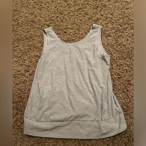 light grey old navy athletic tank